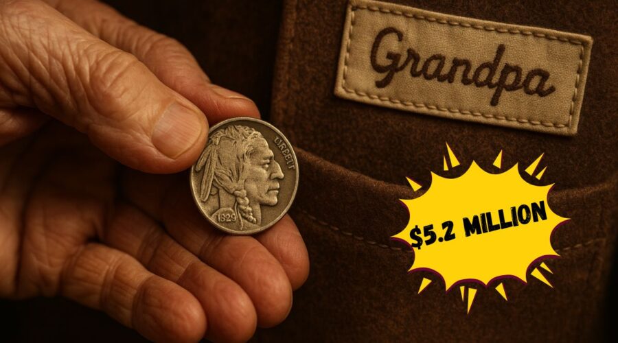 Buffalo Nickel Valued at $5.2 Million Discovered in Grandpa’s Old Coat Pocket